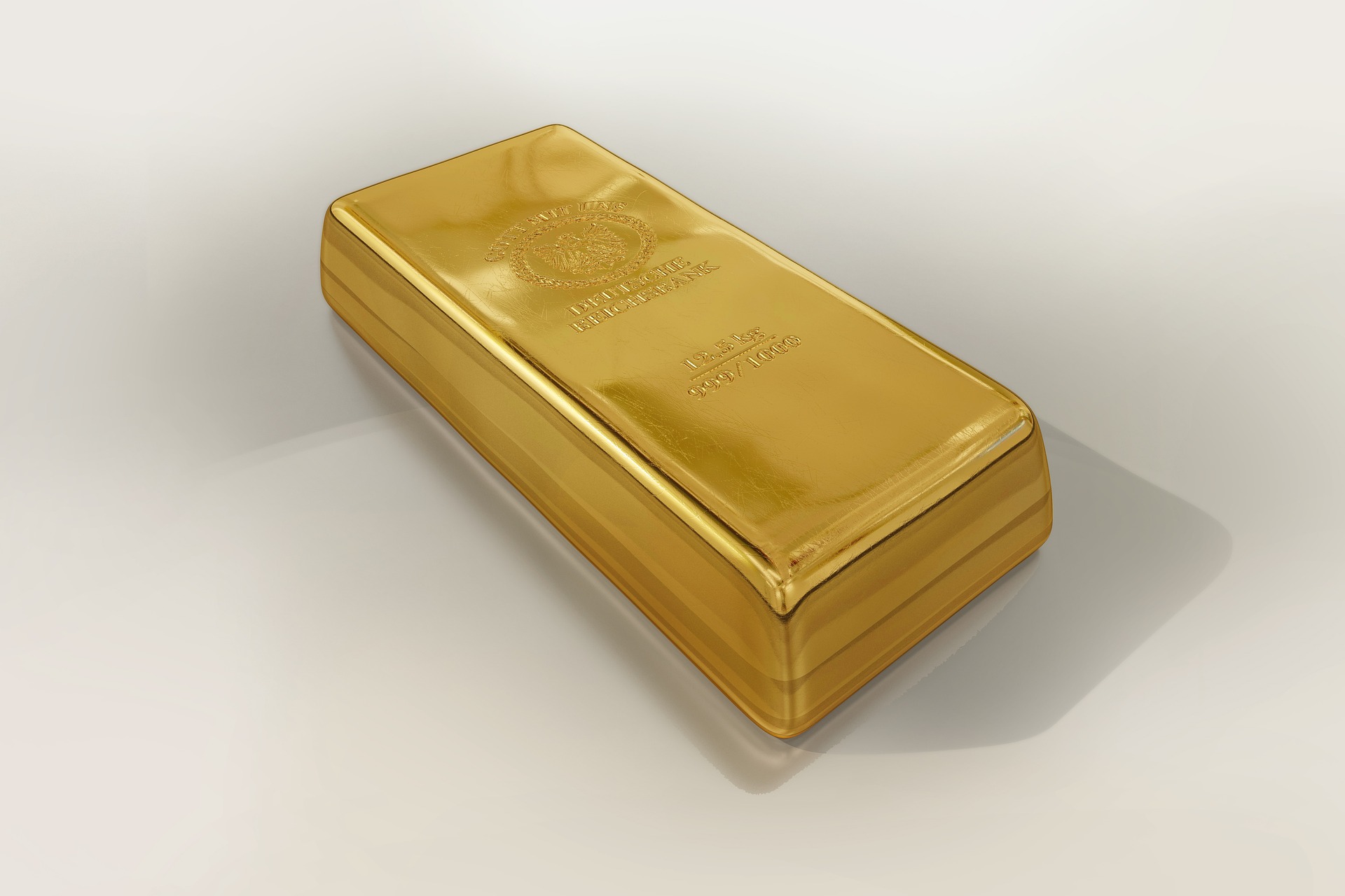 Die Frage, wie ein Mensch seine Werte leben kann zeigt das Bild in Form eines Goldbarrens
